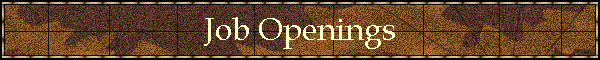 Job Openings